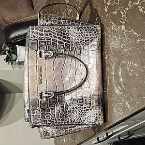 Micheal Kors Bleeker Embossed Mercer Satchel Tote Selma Snakeskin Camille Carine
